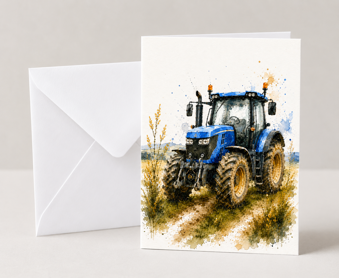 Tractor Cards (various colours)