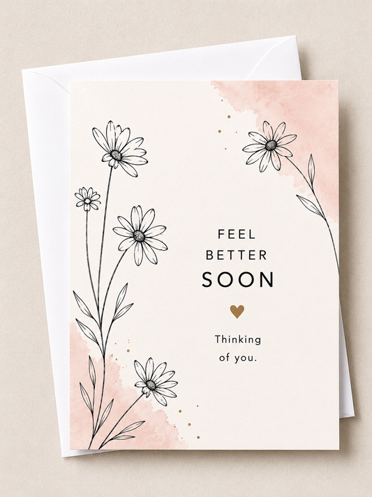 Feel Better Soon Card