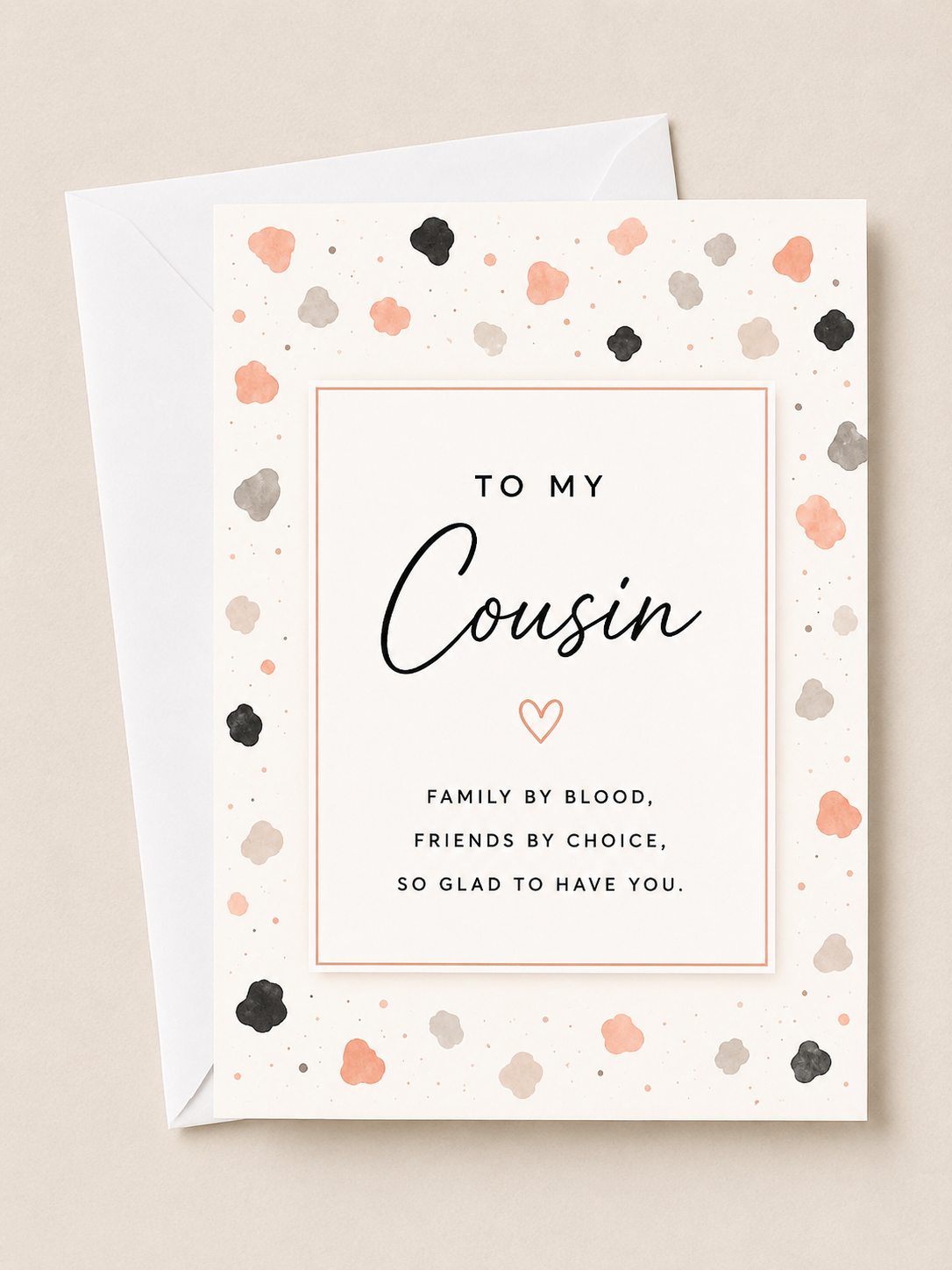 Marble & Floral Cards For Various Relatives