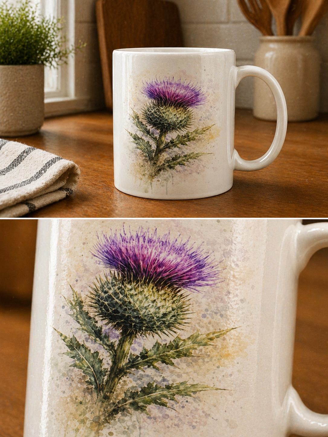 Scottish Thistle Mug