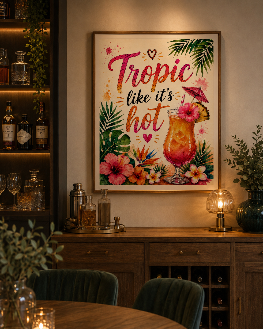 Drinks & Cocktails Range of Wall Art