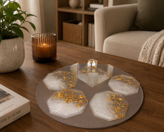 Resin Coaster Set