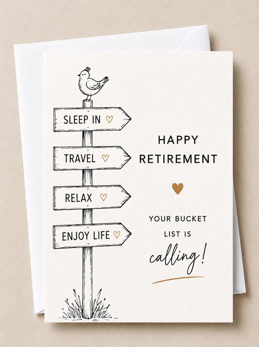 Happy Retirement Card