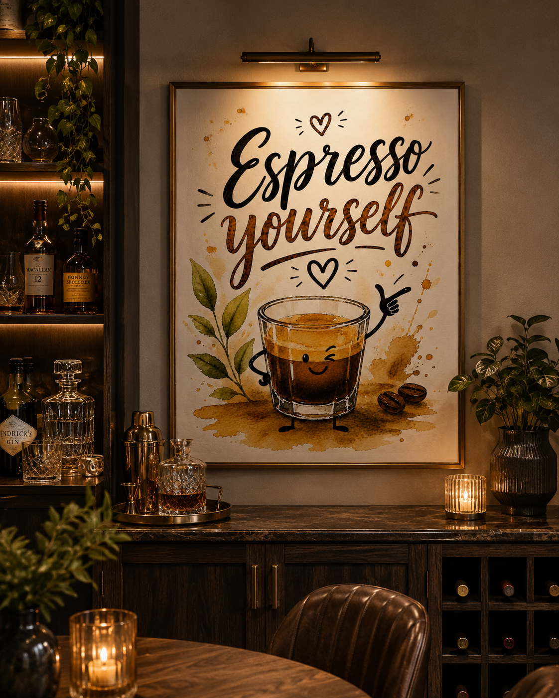 Drinks & Cocktails Range of Wall Art