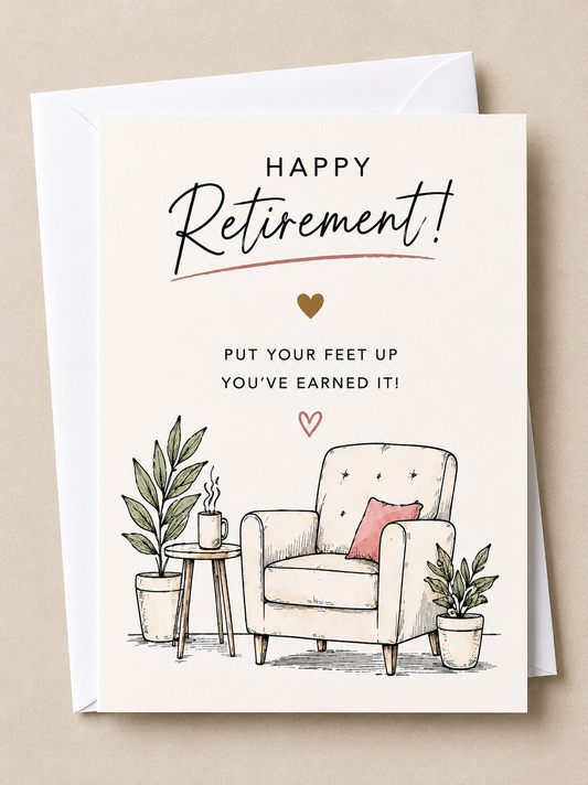 Happy Retirement Card