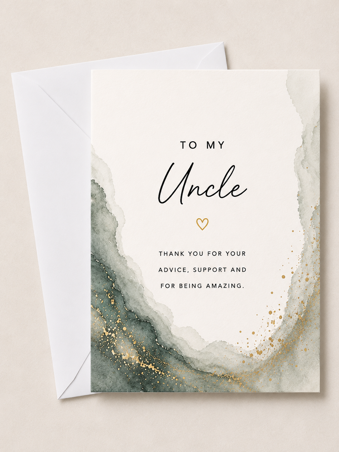 Marble & Floral Cards For Various Relatives