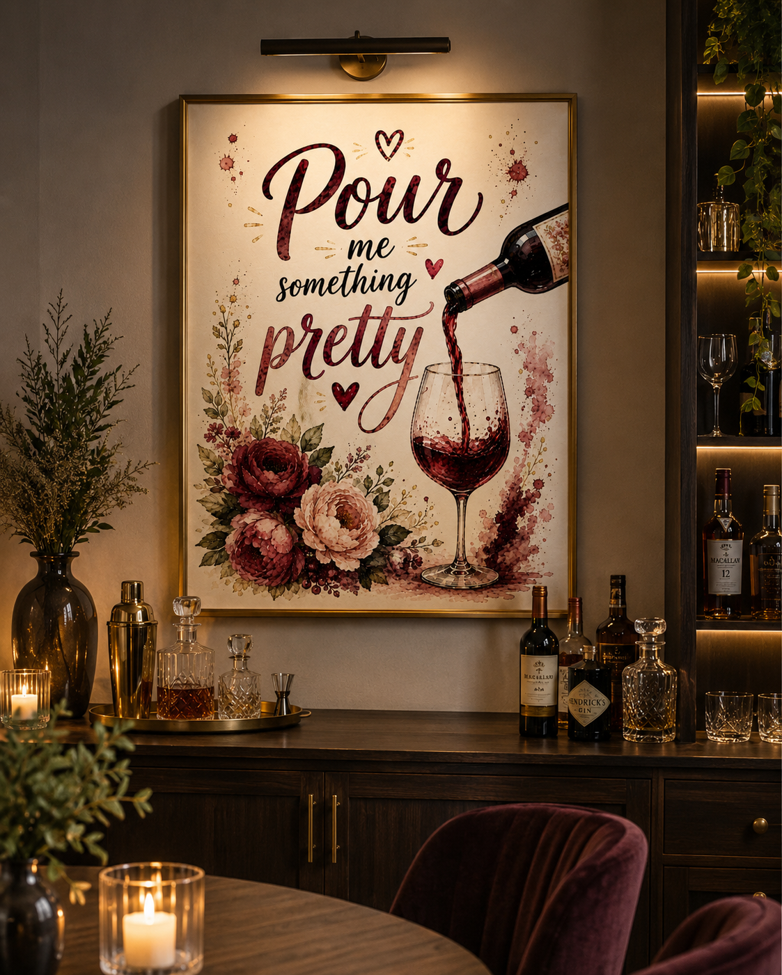 Drinks & Cocktails Range of Wall Art