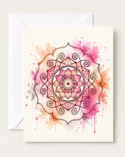 Mandala Art Carda