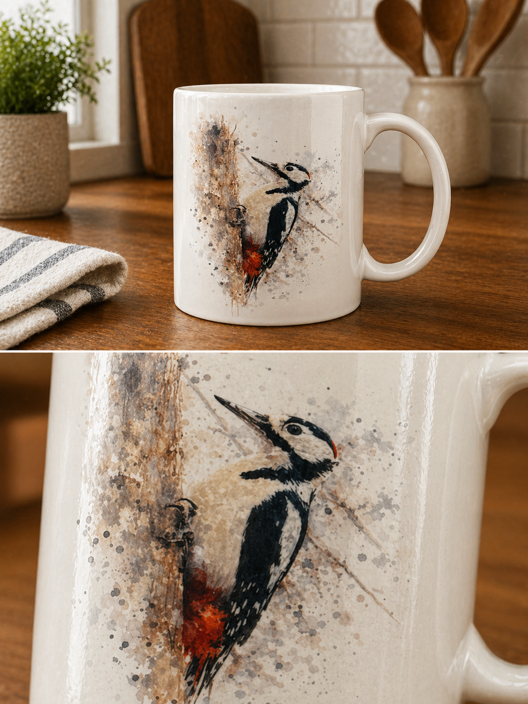 Woodpecker Mug