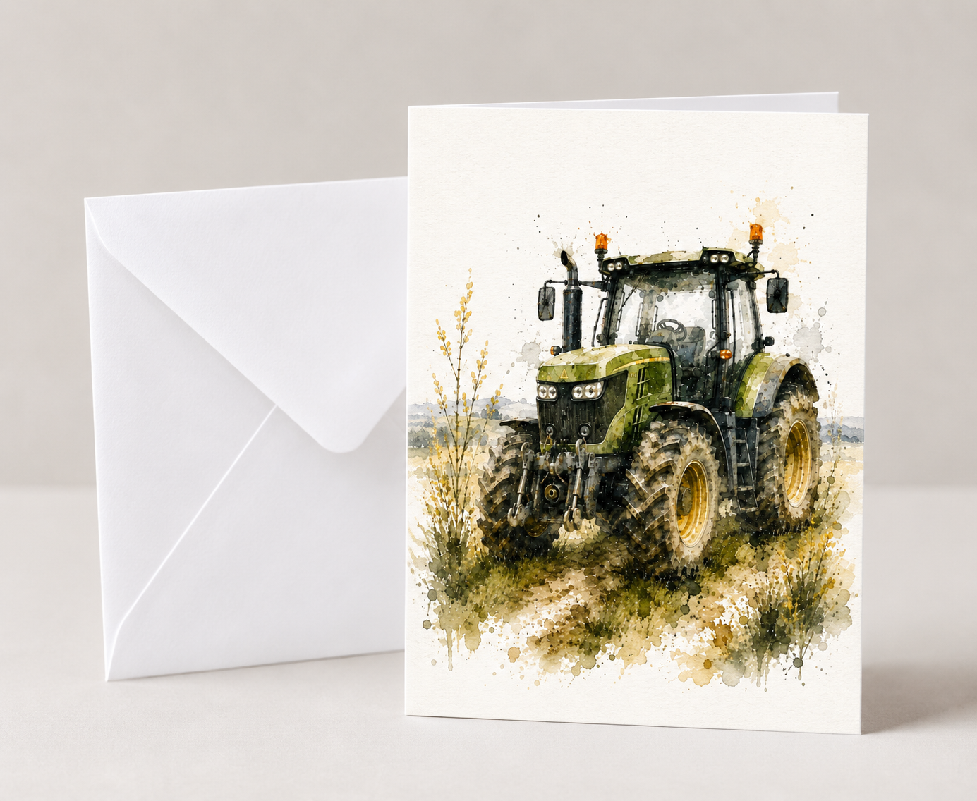 Tractor Cards (various colours)
