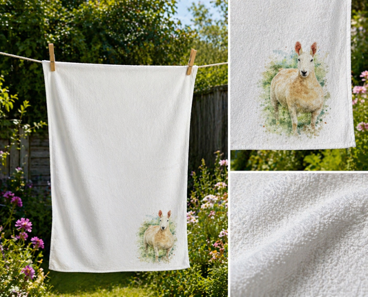 Border Leicester Tea Towel