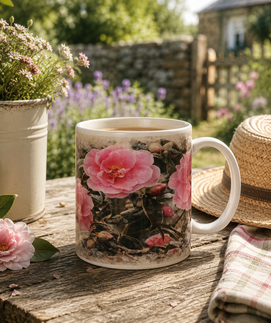 Camellia Flower Mug