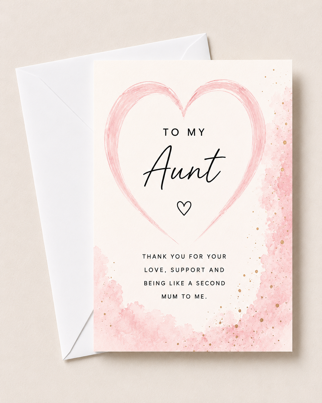 Marble & Floral Cards For Various Relatives