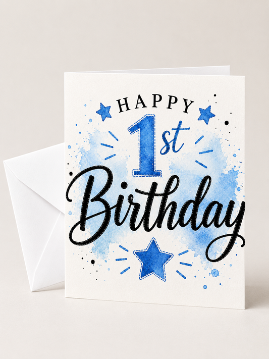 Baby Shower & 1st Birthday Cards