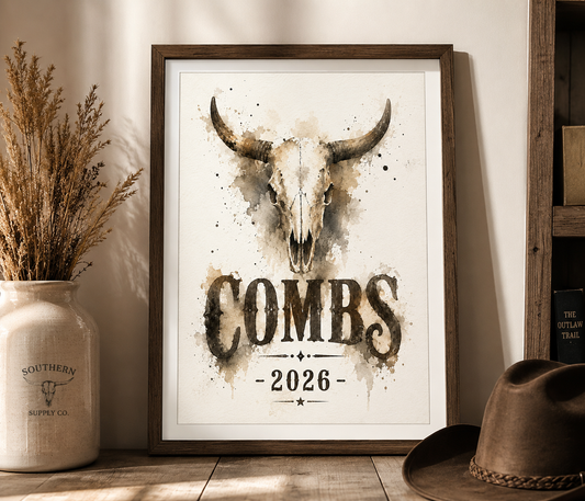 Luke Combs Inspired Wall Art
