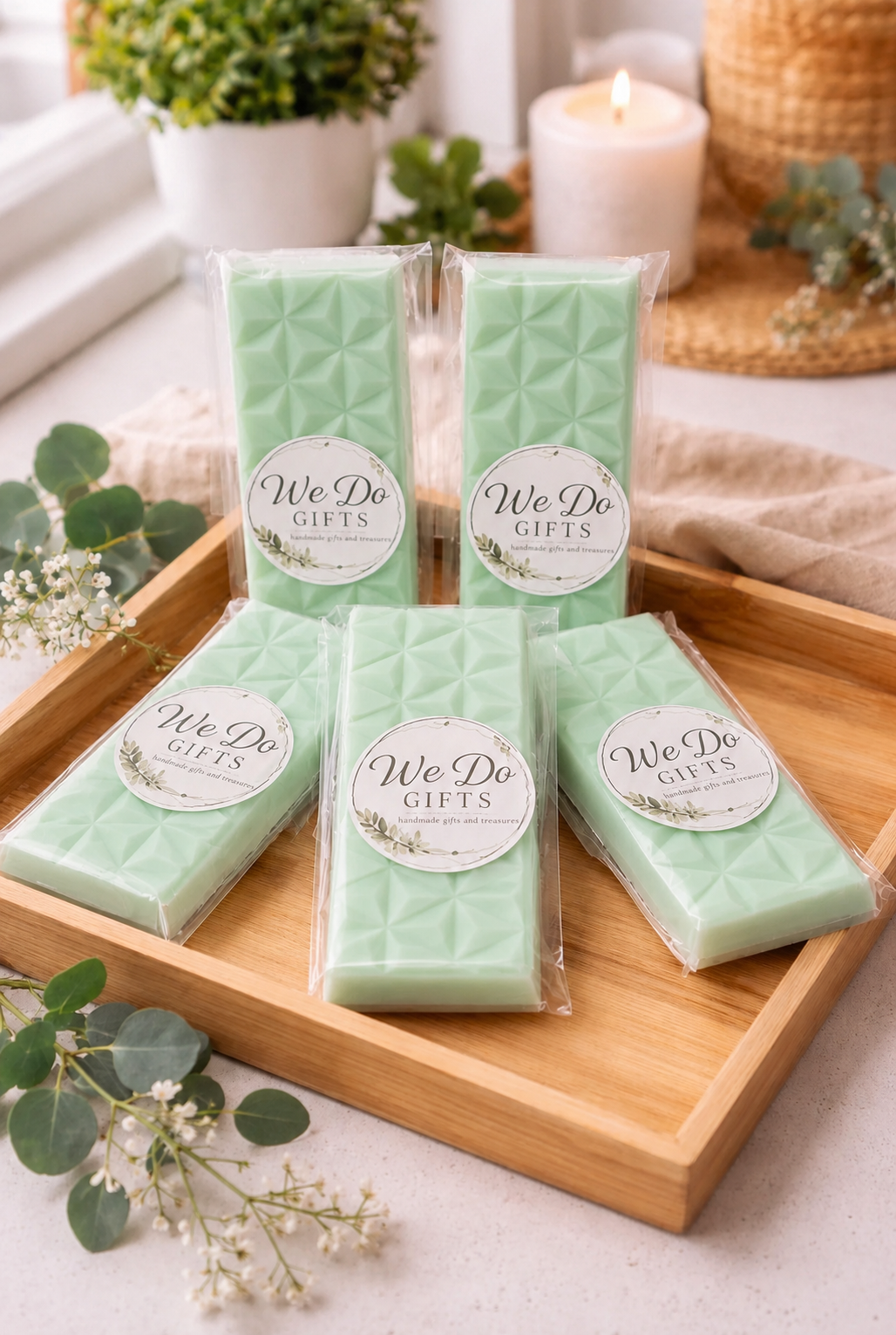 Wax Melt Snap Bar-Wild Mint